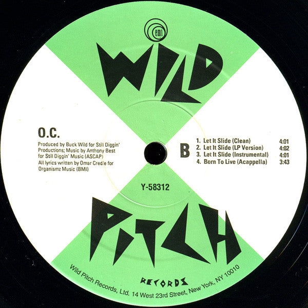 O.C. : Born 2 Live / Let It Slide (12")