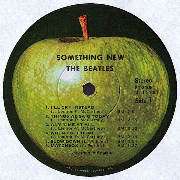 The Beatles : Something New (LP, Album, RE, Win)