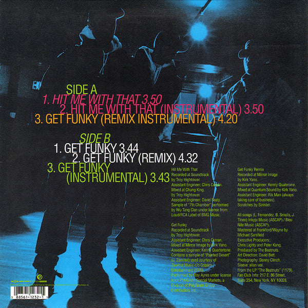 The Beatnuts : Hit Me With That / Get Funky (12")