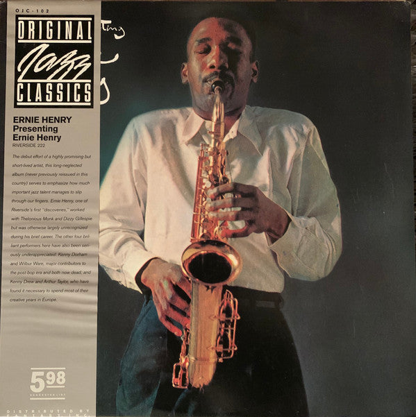 Ernie Henry : Presenting Ernie Henry (LP, Album, Mono, RE)