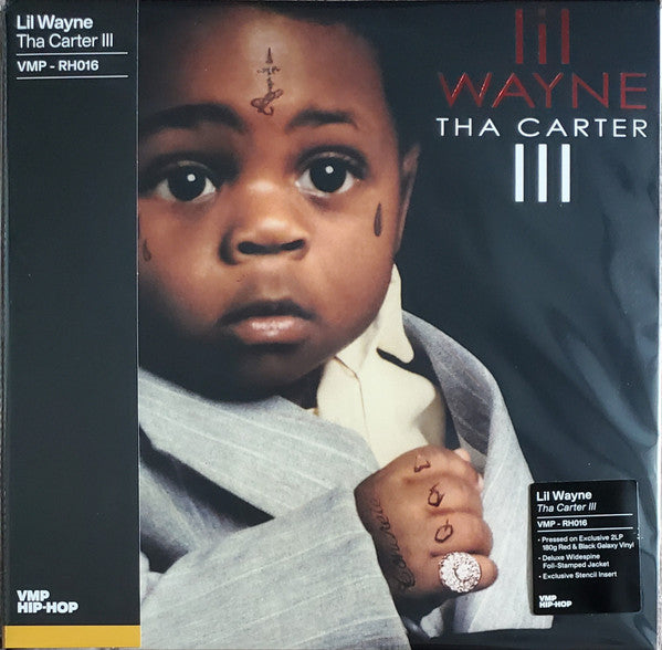 Lil Wayne : Tha Carter III (2xLP, Album, Club, RE, RM, RP, Red)