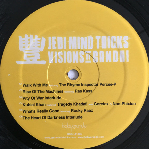 Jedi Mind Tricks : Visions Of Gandhi (2xLP, Album)