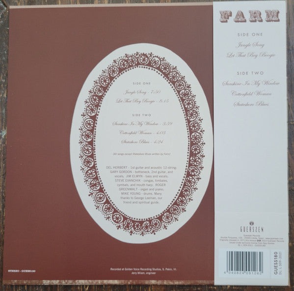 Farm : Farm (LP, Album, Ltd, RE, Yel)