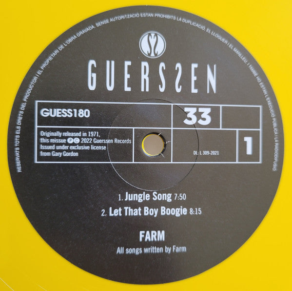 Farm : Farm (LP, Album, Ltd, RE, Yel)