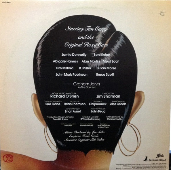 Various : The Rocky Horror Show (Starring Tim Curry And The Original Roxy Cast) (LP, Album, RE, Gat)