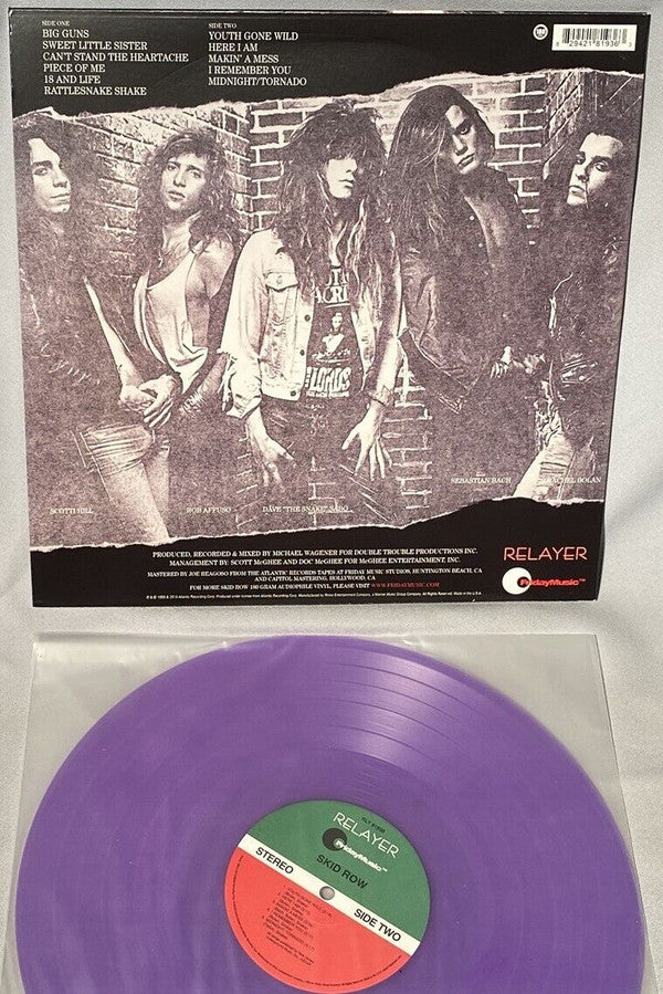 Skid Row : Skid Row (LP, Album, Ltd, RE, Ann)