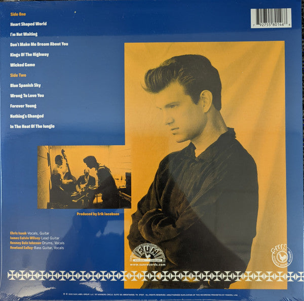 Chris Isaak : Heart Shaped World (LP, Album, RSD, RE, RM, Whi)