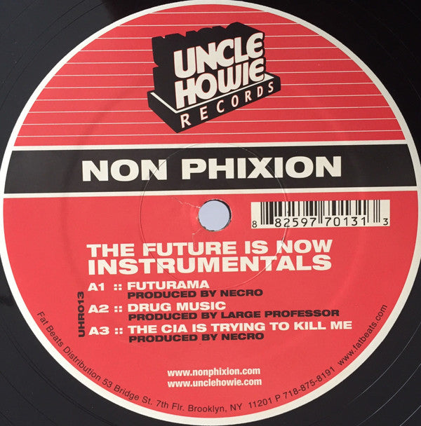 Non Phixion : The Future Is Now Instrumentals (2xLP)