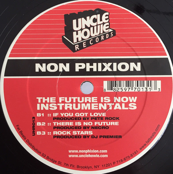 Non Phixion : The Future Is Now Instrumentals (2xLP)