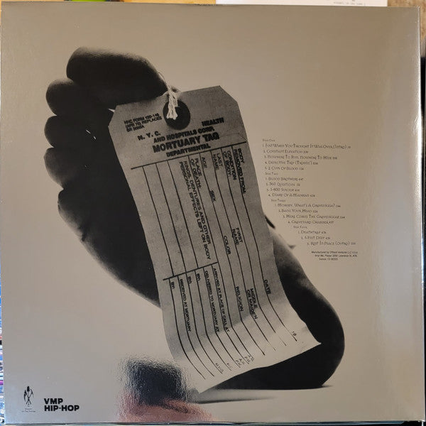 Gravediggaz : 6 Feet Deep (2xLP, Album, Club, Ltd, RE, RM, Bla)