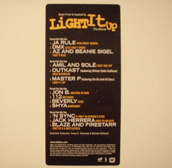 Various : Music From & Inspired By Light It Up The Movie (2xLP, Comp, Promo, Cle)