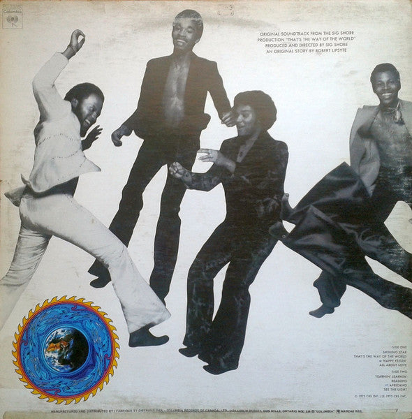 Earth, Wind & Fire : That's The Way Of The World (LP, Album, Gat)