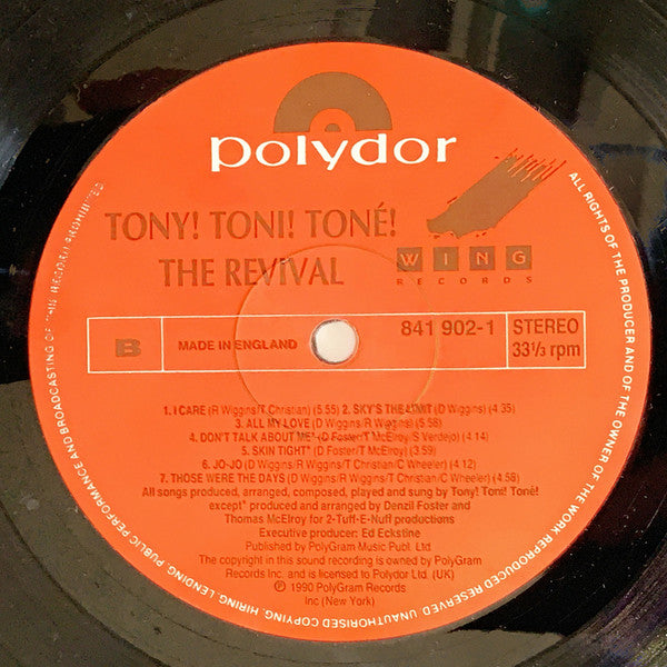 Tony! Toni! Toné! : The Revival (LP, Album)