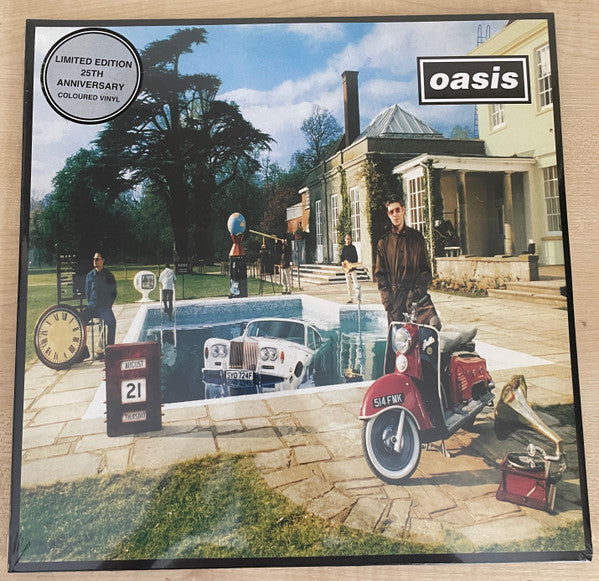 Oasis (2) : Be Here Now (2xLP, Album, Ltd, RE, RM, Sil)