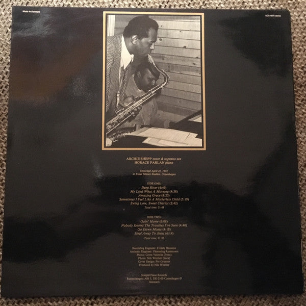 Archie Shepp & Horace Parlan : Goin' Home (LP, Album)
