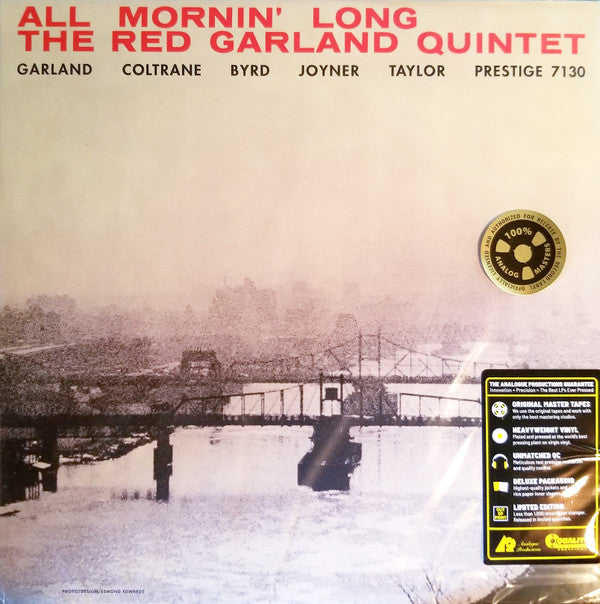 The Red Garland Quintet : All Mornin' Long (LP, Album, Mono, Ltd, RE, RP, 180)