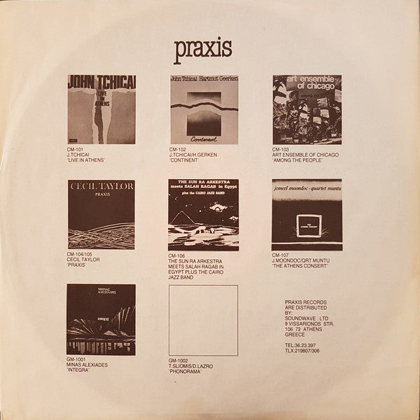 The Sun Ra Arkestra : Live At "Praxis ´84" Vol.II (LP, Album)