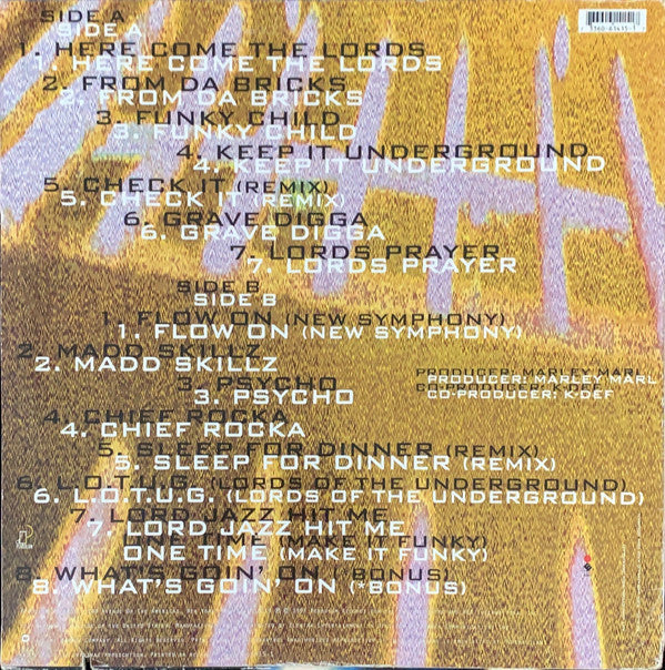 Lords Of The Underground : Here Come The Lords (2xLP, Album)