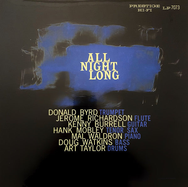 The Prestige All Stars : All Night Long (LP, Album, Mono, Ltd, RE, RP, 180)