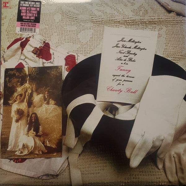 Fanny (2) : Charity Ball (LP, Album, Ltd, RE, Red)