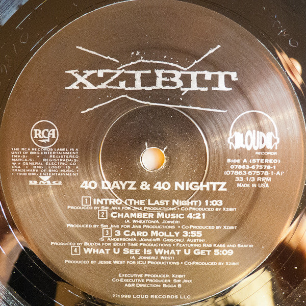 Xzibit : 40 Dayz & 40 Nightz (2xLP, Album)