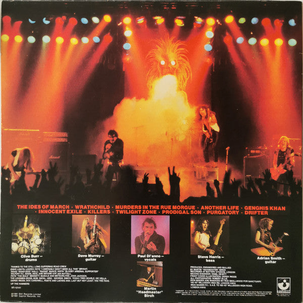 Iron Maiden : Killers (LP, Album)