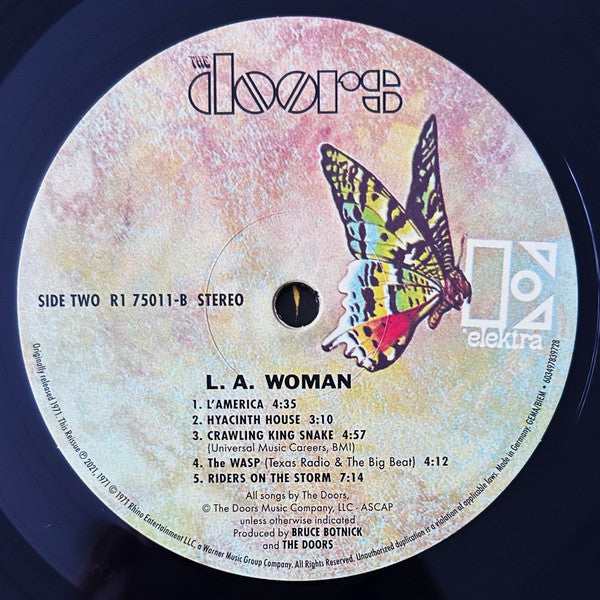 The Doors : L.A. Woman (LP, Album, RE, RM)