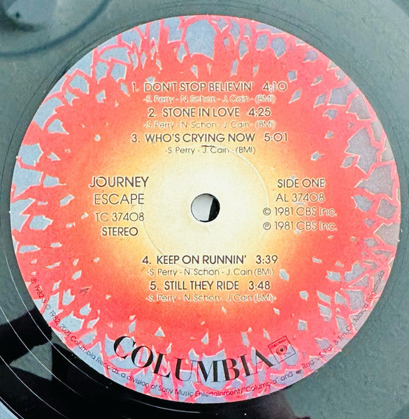 Journey : Escape (LP, Album, RE, RM, S/Edition, 40t)