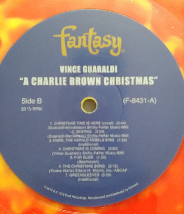 Vince Guaraldi Trio : A Charlie Brown Christmas  (LP, Album, Ltd, RE, Red)
