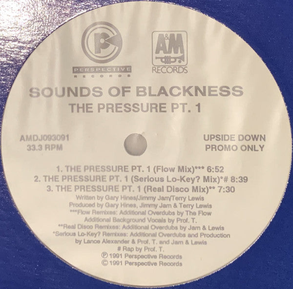 Ce Ce Peniston / Sounds Of Blackness : Finally / The Pressure Pt.1 (12", Promo)