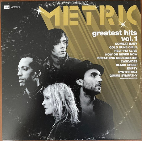 Metric : Greatest Hits Vol. 1 (LP, Album, Comp, Whi)