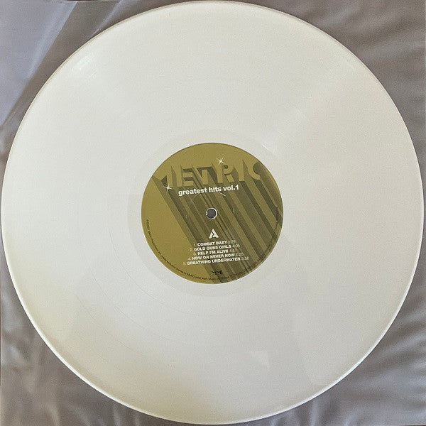 Metric : Greatest Hits Vol. 1 (LP, Album, Comp, Whi)
