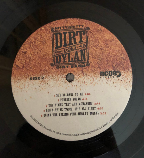 Nitty Gritty Dirt Band : Dirt Does Dylan (LP, Album)