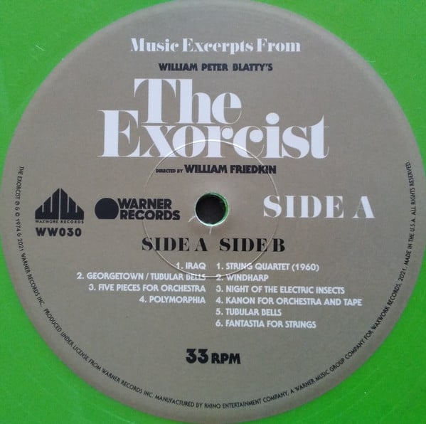 National Philharmonic Orchestra : Music Excerpts From "The Exorcist" (LP, Album, Dlx, RE, RM, RP, Gat)
