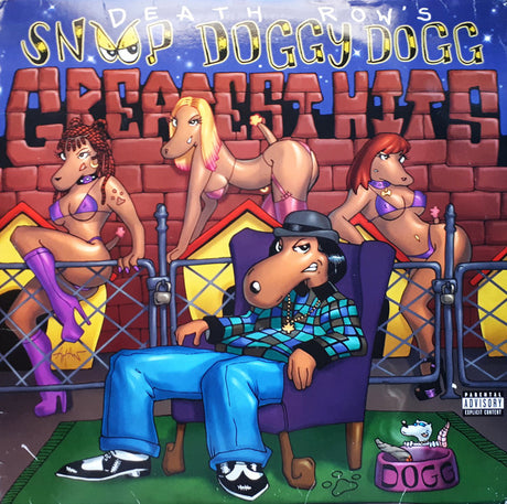 Snoop Dogg : Death Row's Snoop Doggy Dogg Greatest Hits (2xLP, Comp)