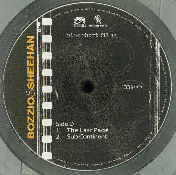 Terry Bozzio & Billy Sheehan : Nine Short Films (2xLP, Album, RE, Cle)