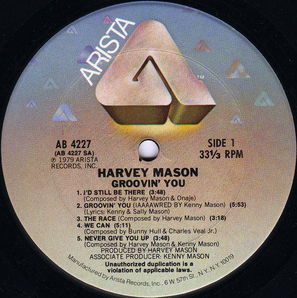 Harvey Mason : Groovin' You (LP, Album)
