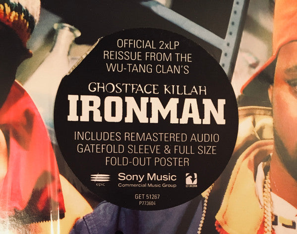 Ghostface Killah : Ironman (2xLP, Album, RE, RM, Gat)