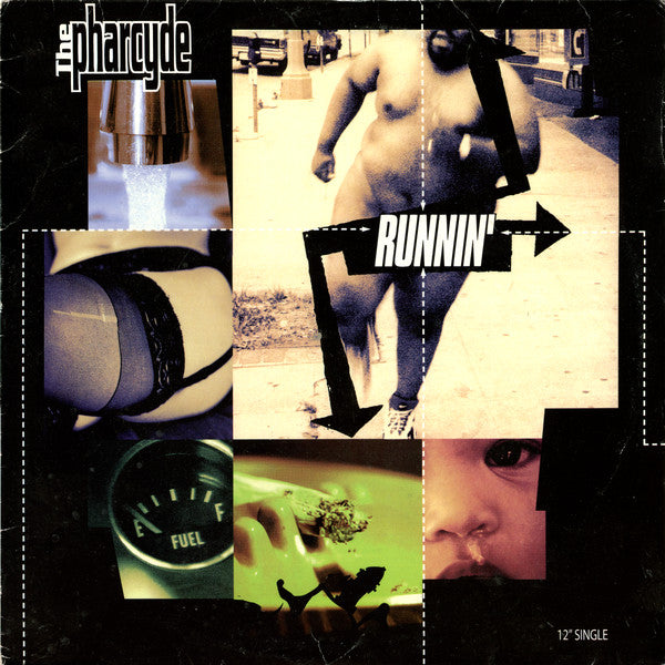 The Pharcyde : Runnin' (12", Single, RP)