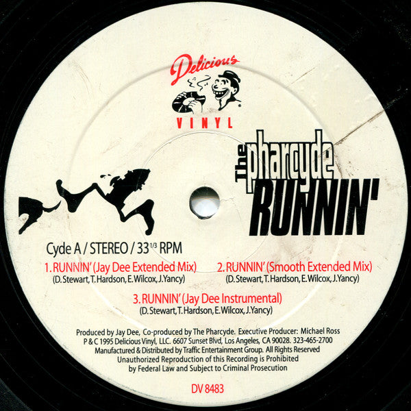 The Pharcyde : Runnin' (12", Single, RP)