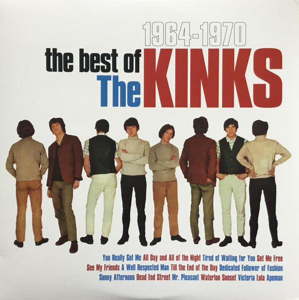 The Kinks : The Best Of The Kinks 1964-1970 (LP, Comp, Mono, RM, 180)
