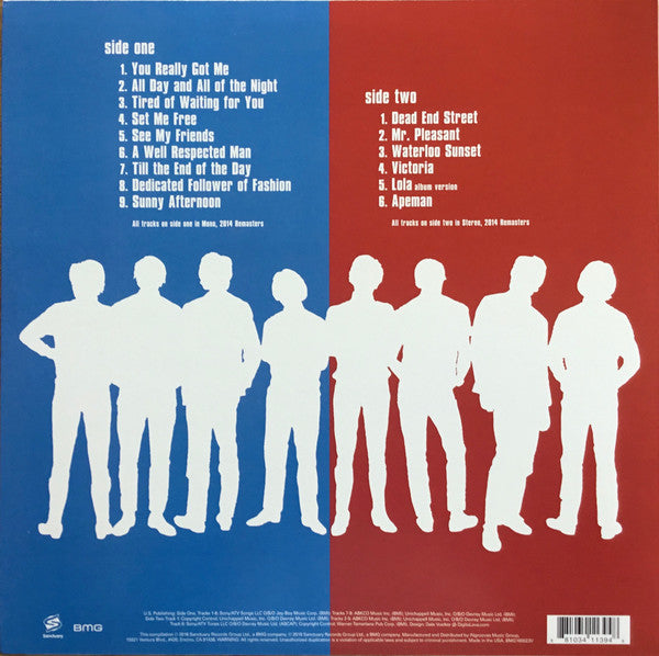 The Kinks : The Best Of The Kinks 1964-1970 (LP, Comp, Mono, RM, 180)