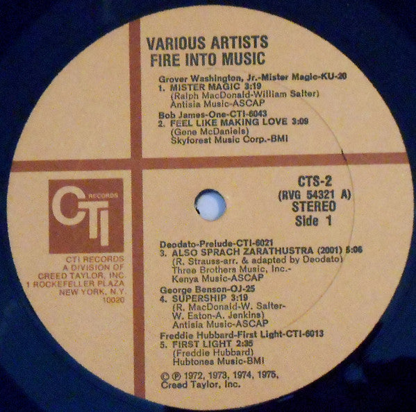 Various : Fire Into Music (LP, Comp)