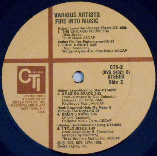 Various : Fire Into Music (LP, Comp)