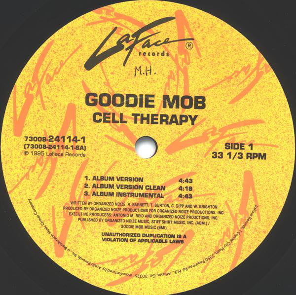 Goodie Mob / OutKast : Cell Therapy (12")