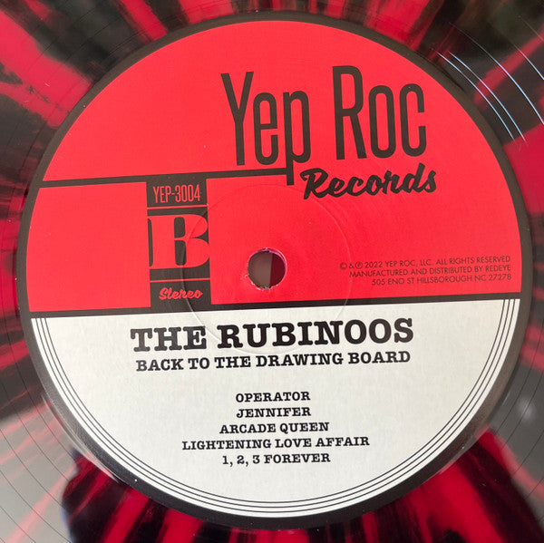 The Rubinoos : Back To The Drawing Board (LP, Album, RSD, Ltd, RE, Rub)