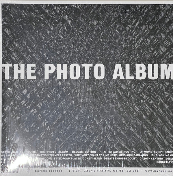 Death Cab For Cutie : The Photo Album (LP, Album, RE, RM, Cle + 12", EP, RE, RM, Cle + Dl)