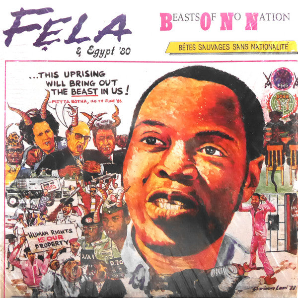 Fela Kuti & Egypt 80 : Beasts Of No Nation (LP, Album, RE)