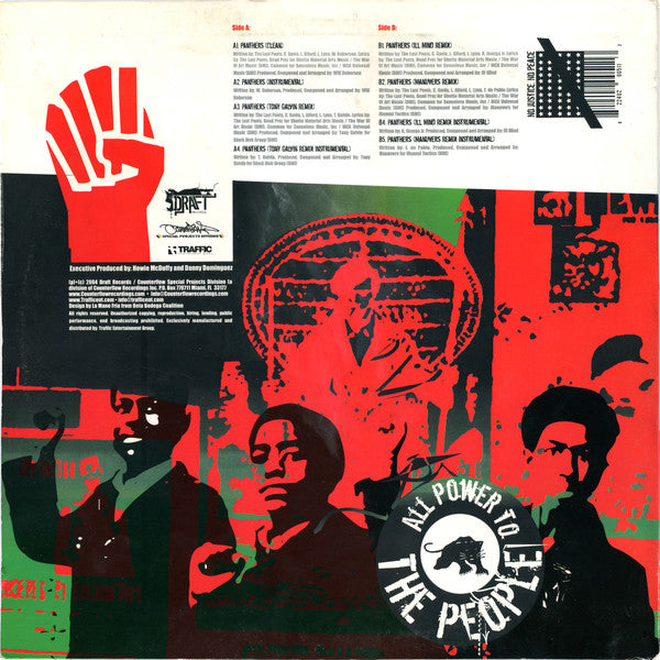 The Last Poets, Dead Prez & Common : Panthers (12")