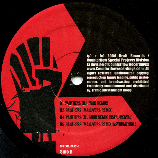 The Last Poets, Dead Prez & Common : Panthers (12")